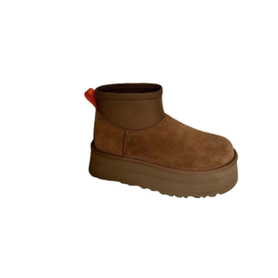 河南桑坡【迪普靴】女冬季新款弹力袜筒厚底5cm瘦瘦靴加绒保暖