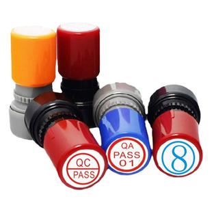 数字印章定制 原子印自动出油 品检PASS章小号 可来图定做