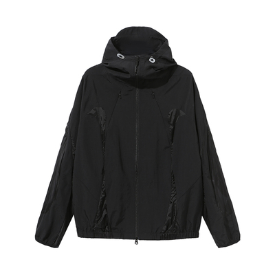 ATTEMPT外套拼接层次长裤