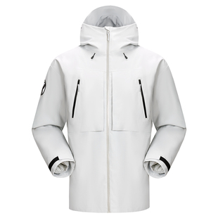 熊猫羽绒服冲锋衣外套三合一女装2025新款防水防风保暖户外骑行服