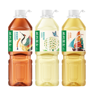 农夫山泉东方树叶无糖茉莉花茶饮料1.5L整箱批特价0糖0脂0卡饮品