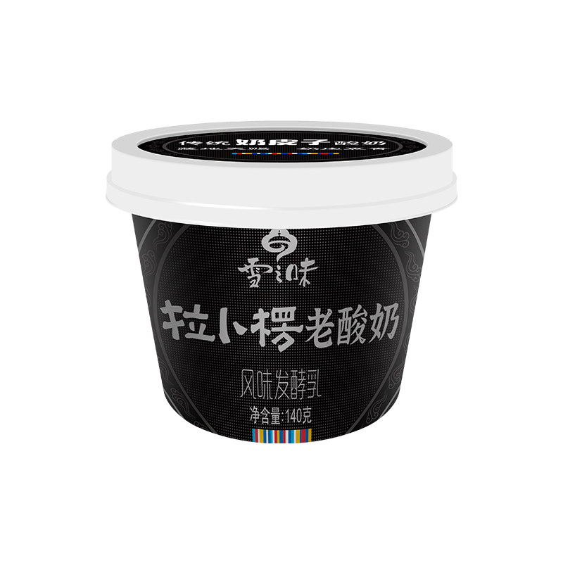 雪顿凝固型酸奶高原140g*12杯