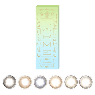 【自营】【自然微混血】LARME大直径美瞳MoistureUV日抛10片莓果