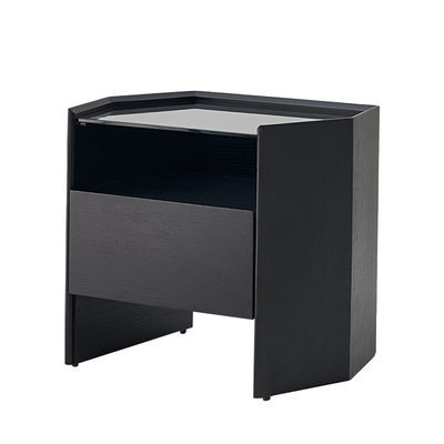 意式极简床头柜简约高级感设计师