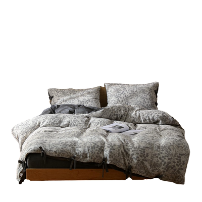 A类母婴级双层纱布被套四件套