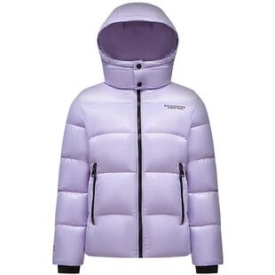 【氧气系列】波司登25新款羽绒服女士休闲纯色轻盈保暖立领廓形款