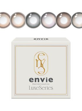 【新品上市】envie美瞳鎏金系列日抛10片装彩色隐形眼镜大小直径