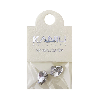 卡妞美甲钻石透明堆钻饰爱心斧头