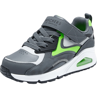 斯凯奇outlets男童休闲低帮气垫板鞋春秋缓震耐磨中大童运动鞋子