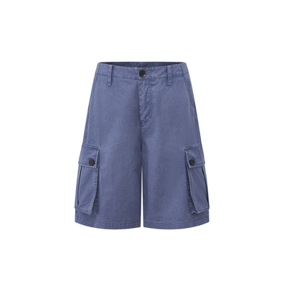 EVISTUB*做旧工装中裤