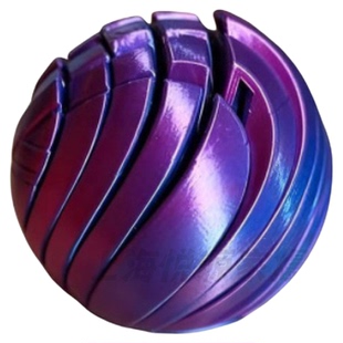 3d打印模型旋转球锥堆叠玩具渐变创意益智解压儿童男女礼物小摆件