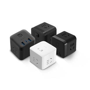 公牛魔方插座充电插排排插插线板接线板多功能家用转换器快充便携