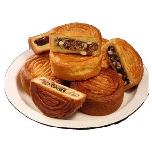 【12,8抢20个】蛋月烧月饼五仁蛋黄味月饼传统中秋月饼整箱批发特