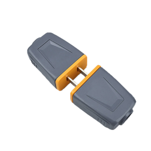 纯铜公母对接插头防漏电二项插头固定二脚插头插座家用户外接线插