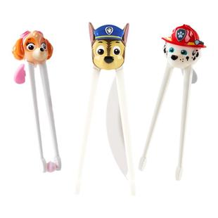 汪汪队儿童筷子虎口训练筷3岁6岁宝宝专用辅助学习筷幼儿练习餐具