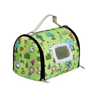 鹦鹉冬季外出包便携鸟笼单肩棉窝背包加绒保暖冬季鸟窝保温外出笼