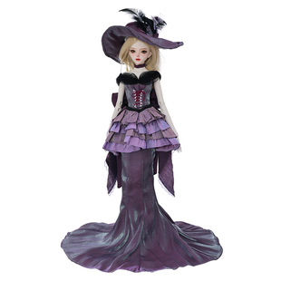 正品bjd四分4分女娃卡洛尔法式宫廷风SD关节可动玩偶全套潮玩礼物