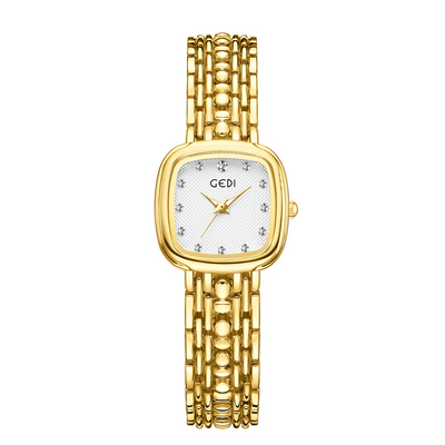 高级感百搭方形小表盘防水女生表