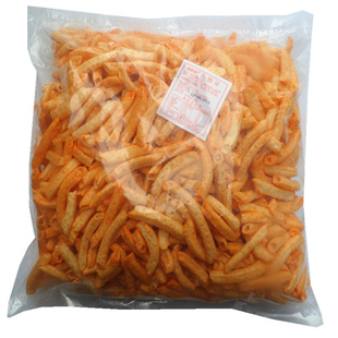 1斤装番茄味空心薯条薯片方管土豆条零食工厂直供膨化休闲食品