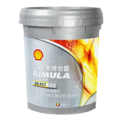 壳牌劲霸R4PLUS半合成柴机油18L