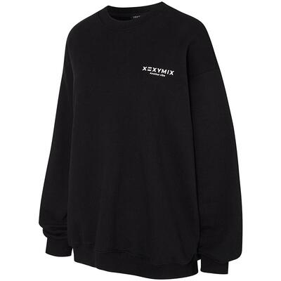 xexymix宽松圆领卫衣套头