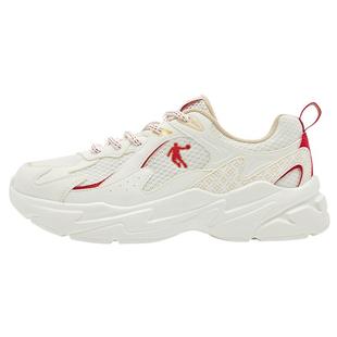 乔丹新年款红色休闲鞋女运动鞋