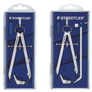 旗舰店德国施德楼精准中车圆规551 01学生圆规伸缩杆画图圆规专业绘图尺子套装工业可夹笔圆规替换笔芯