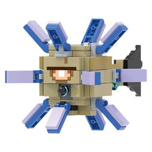 21136我的世界海洋纪念碑 1599远古守卫者模型第三方拼装积木玩具