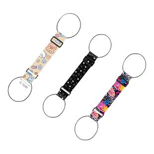 卡通弹力行李箱固定绑带行李带插扣旅行箱捆绑带打包带防盗神器