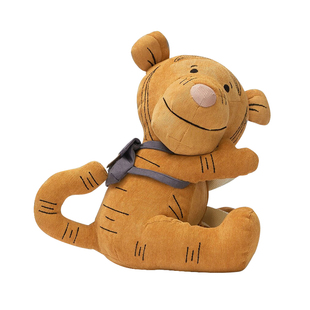 可爱玩偶跳跳虎儿童双肩包2026新品动物造型男女童老虎公仔小背包