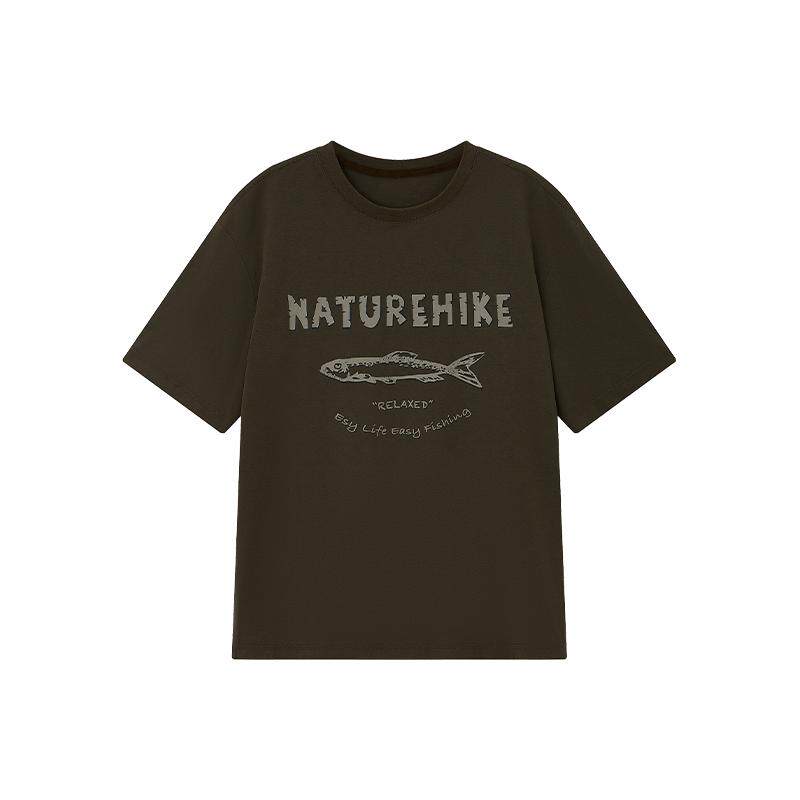 Naturehike挪客户外徒步登山速干T恤女情侣25年新品运动圆领t男款