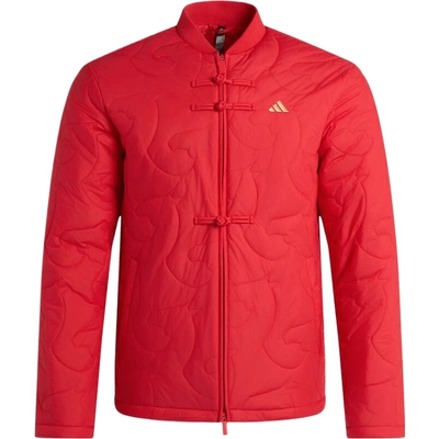 优购adidas阿迪达斯男女款运动休闲棉服新中式保暖外套KQ5096