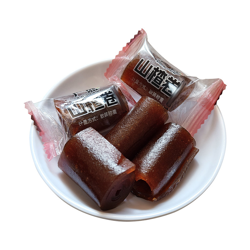 广盛山楂卷果丹皮散装怀旧零食