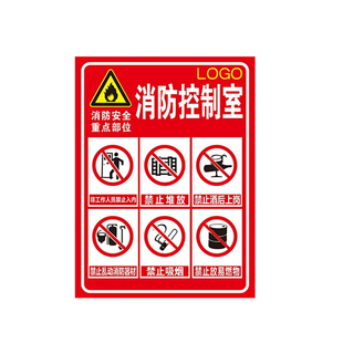 消防安全重点部位标识牌严禁烟火受限空间铸造应急值班室警告牌责任人负责人标志防火重点部位牌子标志标识牌