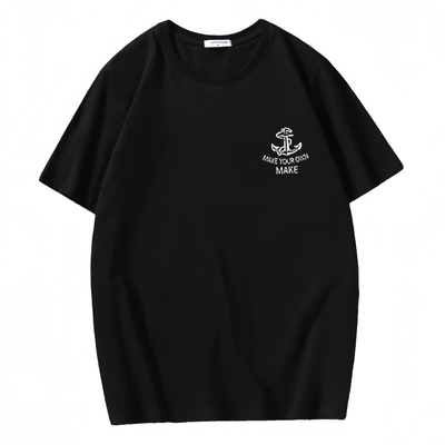 加肥加大码t恤男短袖纯棉薄款夏