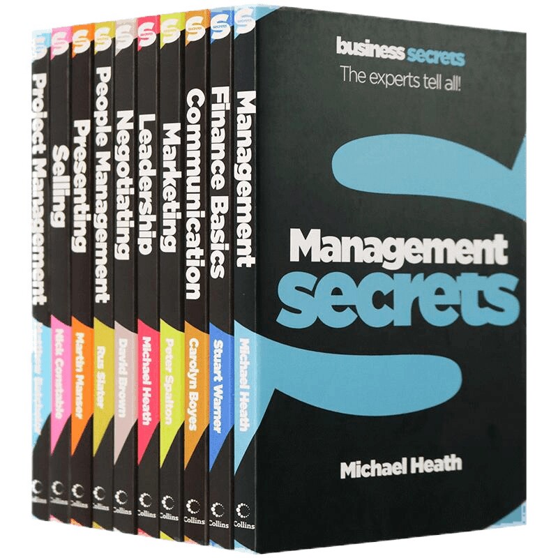 正版 管理学英文版 Management Secrets 管理的秘密 英文原版 进口商业经济管理书籍10册 人力资源 项目管理 领导力 谈判