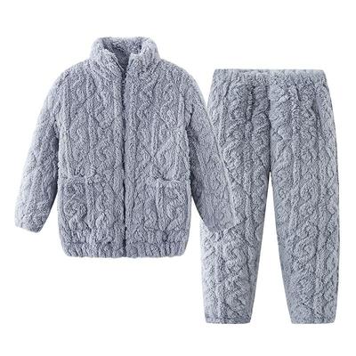 儿童珊瑚绒睡衣秋冬季