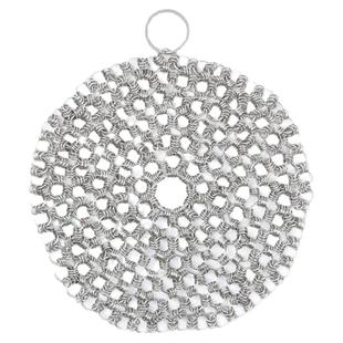 不掉丝钢丝球304不锈钢刷锅网洗锅网厨房去污细环家用大号清洁球