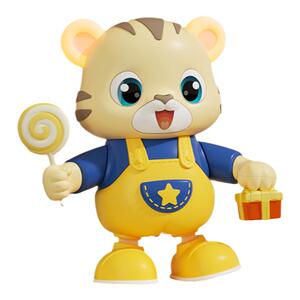 婴儿抬头练习训练神器儿童电动会唱歌跳舞的机器人宝宝玩具0一1岁