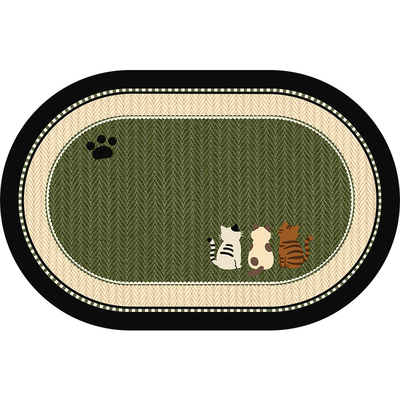 浴室吸水地垫卫生间卡通加厚脚垫厕所门口防滑地毯硅藻泥卫浴垫子