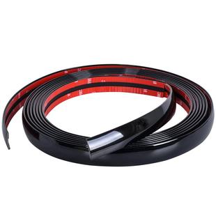 美赫汽车防撞条保险杠车窗饰条改黑武士通用防刮擦门边框条亮黑色