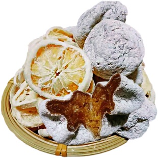 九制柠檬片圈泡水干吃奶茶店饮料白柠檬粒盐津干果脯孕妇酸咸零食