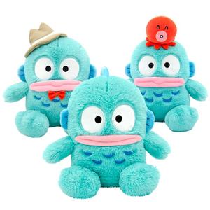 三丽鸥 半鱼人玩偶丑鱼斜挎包章鱼款帽子款汉顿 毛绒公仔玩具大号