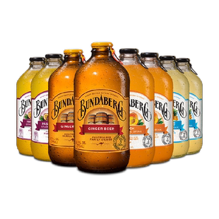 Bundaberg宾得宝澳洲网红果味气泡水375ml*8多口味果汁饮料汽水