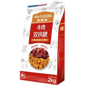 麦富迪2kg美毛祛泪痕小型犬狗粮