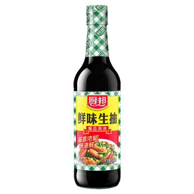 厨邦鲜味生抽酿造酱油