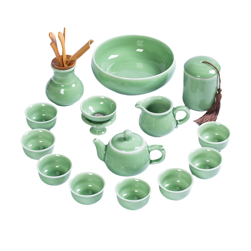 【官方正品】冰裂纹功夫茶具