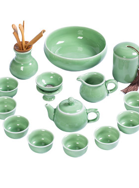 【官方正品】冰裂纹功夫茶具
