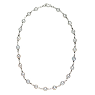 SUDROV素觉珍珠项链女送女友颈链锁骨链叠戴choker时尚短款毛衣链