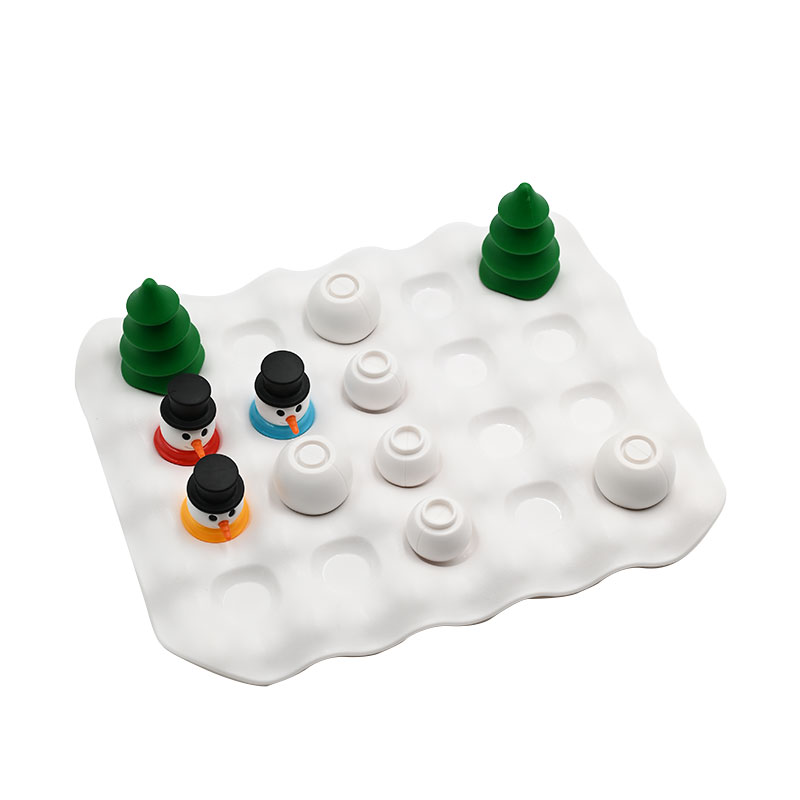 SmartGames雪人滚滚乐冬日益智路径规划桌游生日礼物6岁+